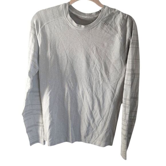 LULULEMON ATHLETICA Men's Metal Vent Tech Long Sleeve Size Medium - Picture 2 of 3